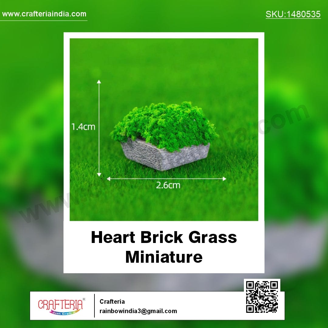 Heart Brick Grass