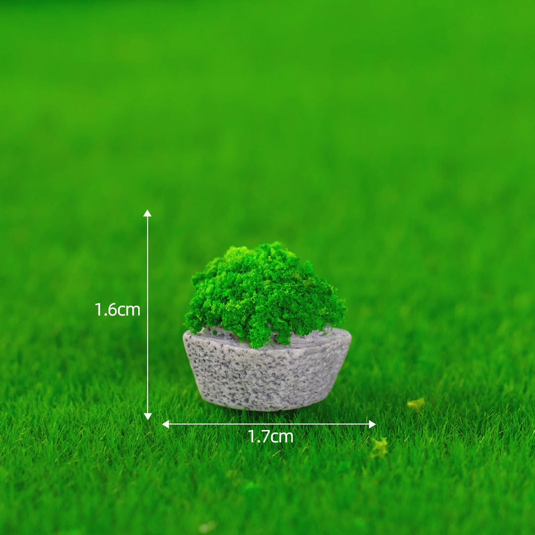 Fan-Shaped Brick Grass