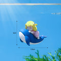 Girl Riding A Whale