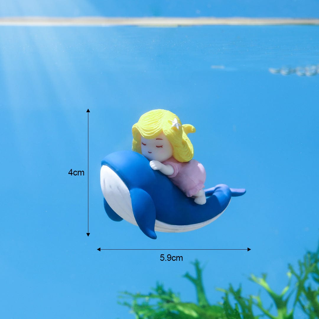 Girl Riding A Whale