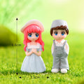 Gray Dress Spring Outing Couple