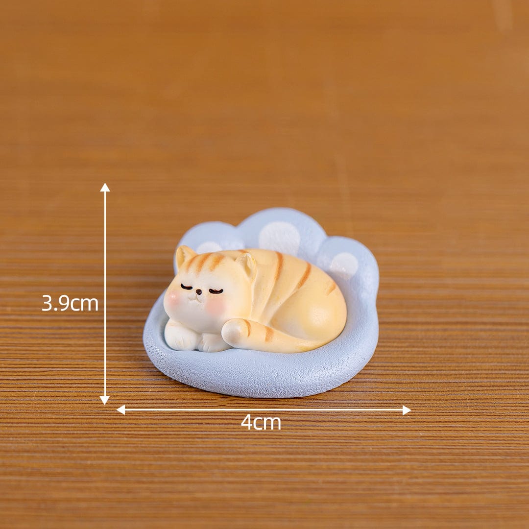 Cat Sleeping On Pillow