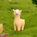 Yellow Alpaca Miniature