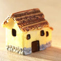 Small Yellow Two Room Villa Miniature