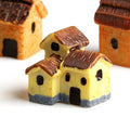 Small Yellow Three Room Villa Miniature
