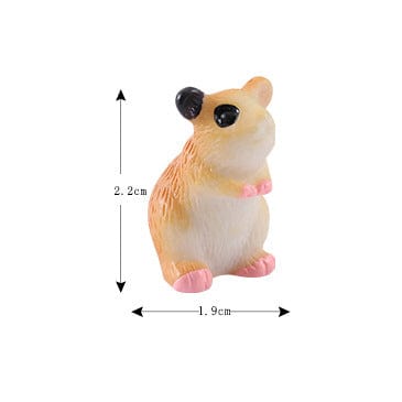 2.2cm Cute Hamster Miniature