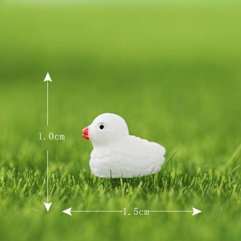 Small White Duck Miniature