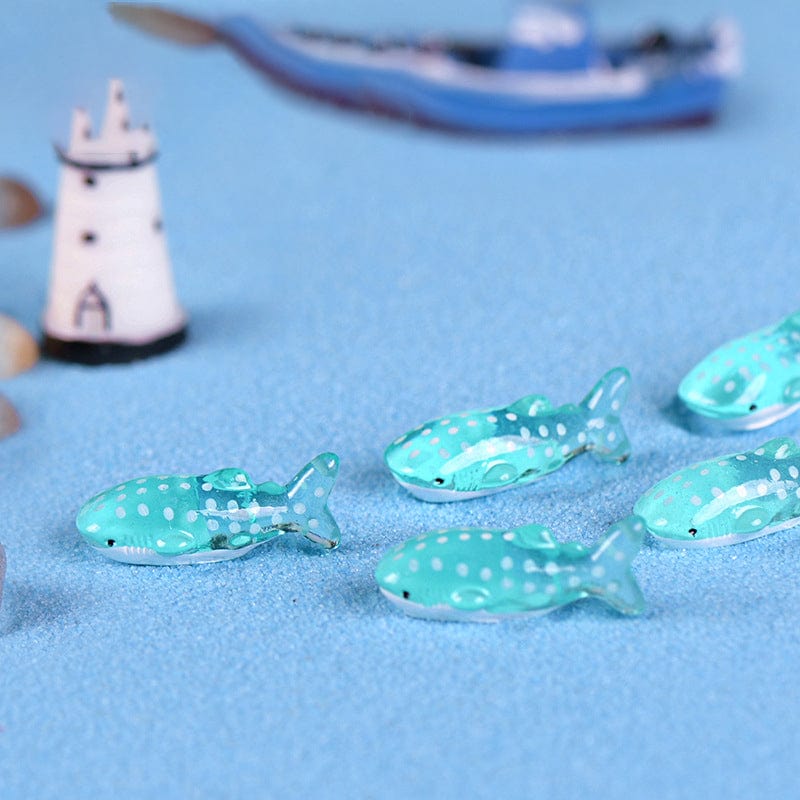 Small Blue Spotted Shark Miniature