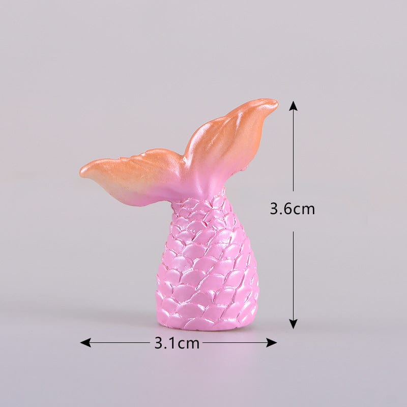 Mermaid Tail Figurine D01 Miniature