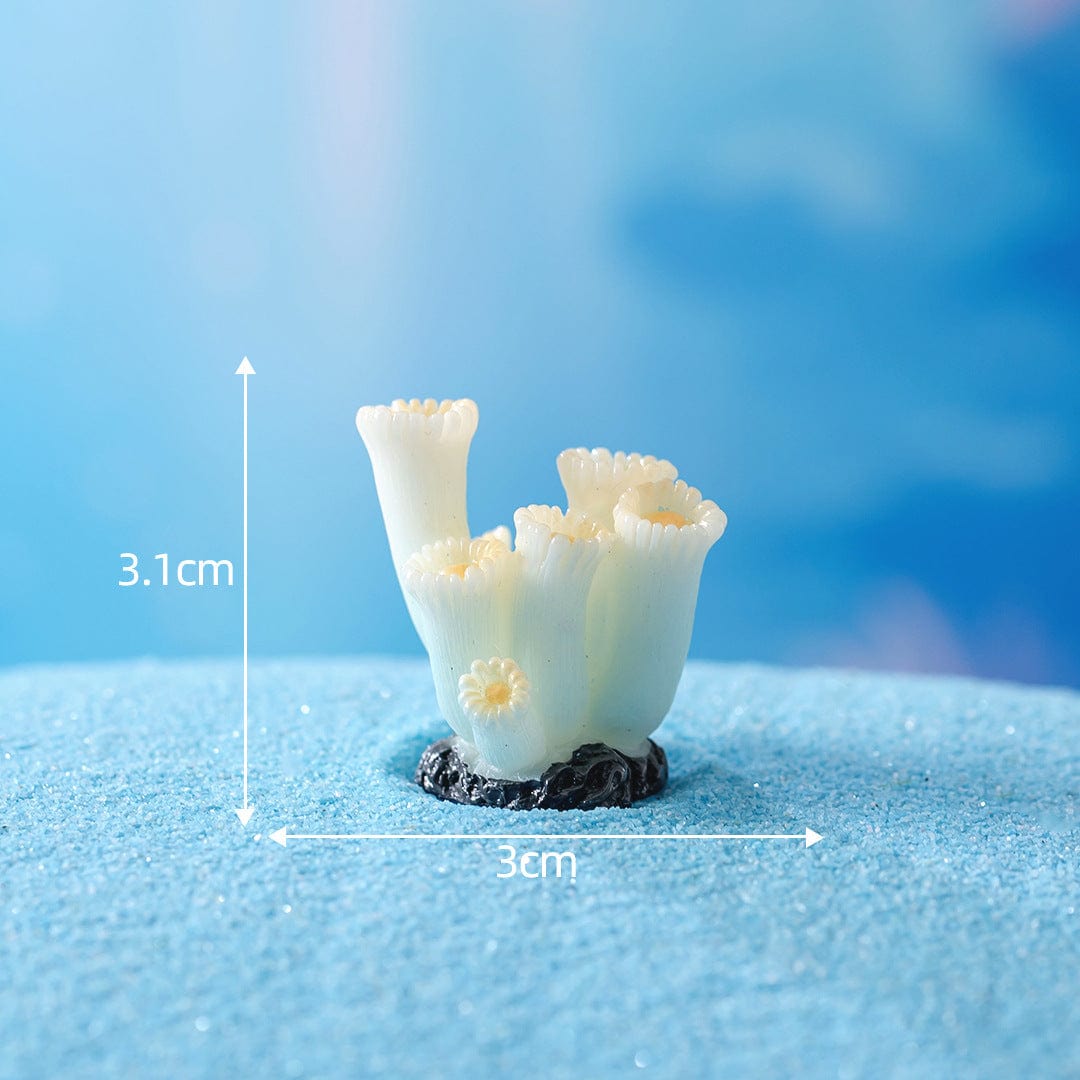 Coral Aquarium Plant B Miniature
