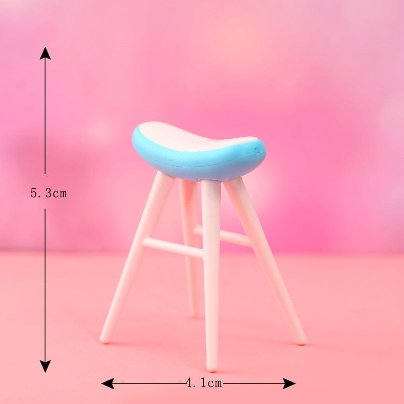 Blue Stool Miniature