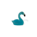 Small Blue Flamingos Miniature