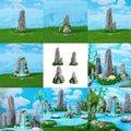 Simulated Rockery Ornaments Miniature (5PCS)