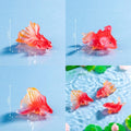 3Pcs Gold Fish Miniatures