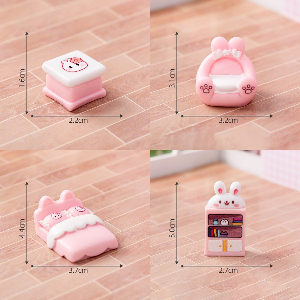 Pink Kitty Furniture Set