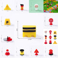 11Pcs Road Safety Signs Miniature