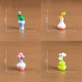 4Pcs Flower Vase Miniatures