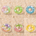6Pcs Cartoon Theme Swimming Ring Miniature