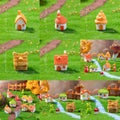 5Pcs House Miniatures
