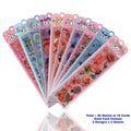 Ocean & Flower Theme PET sticker cards