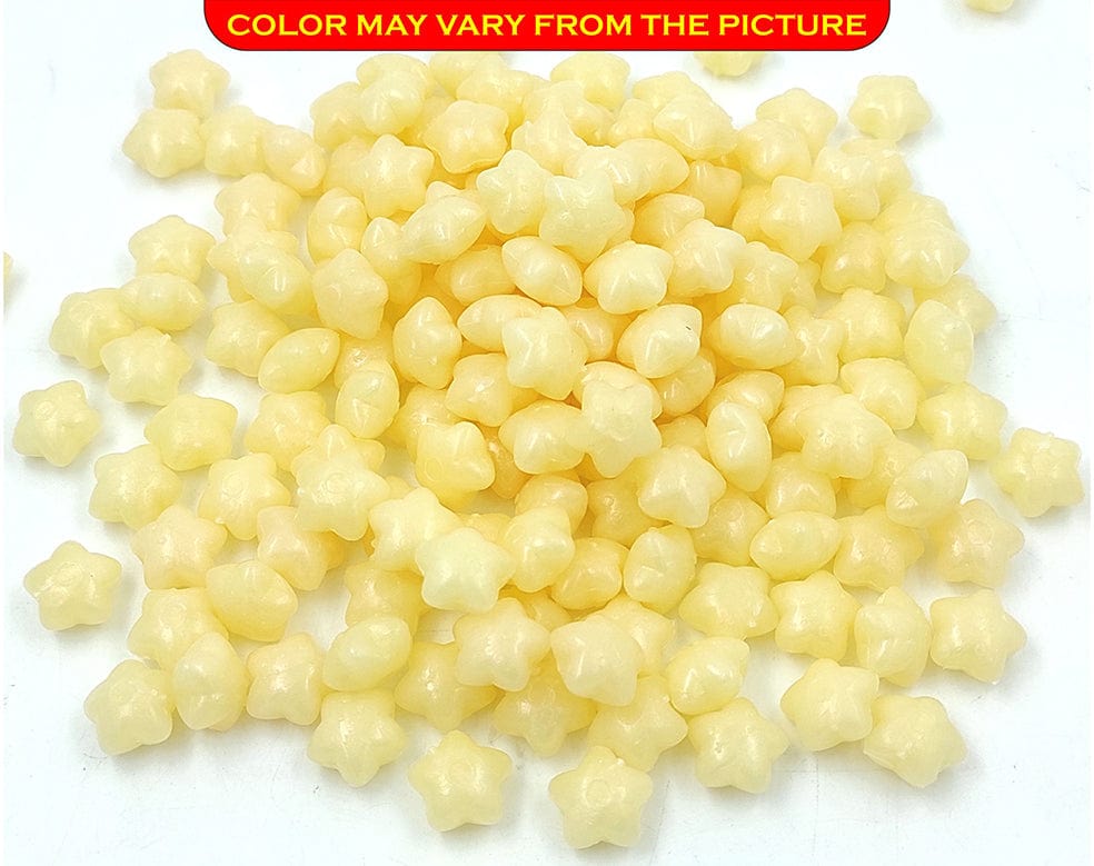 Wax Seal Beads 500Gram Sparkle Light Yellow 35