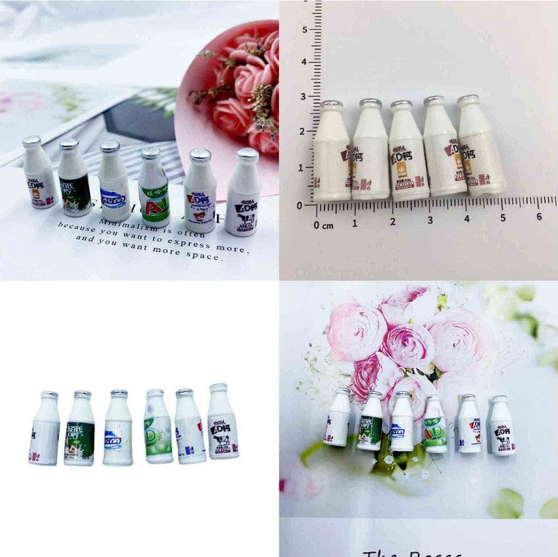 Milk Bottle Drink Miniature