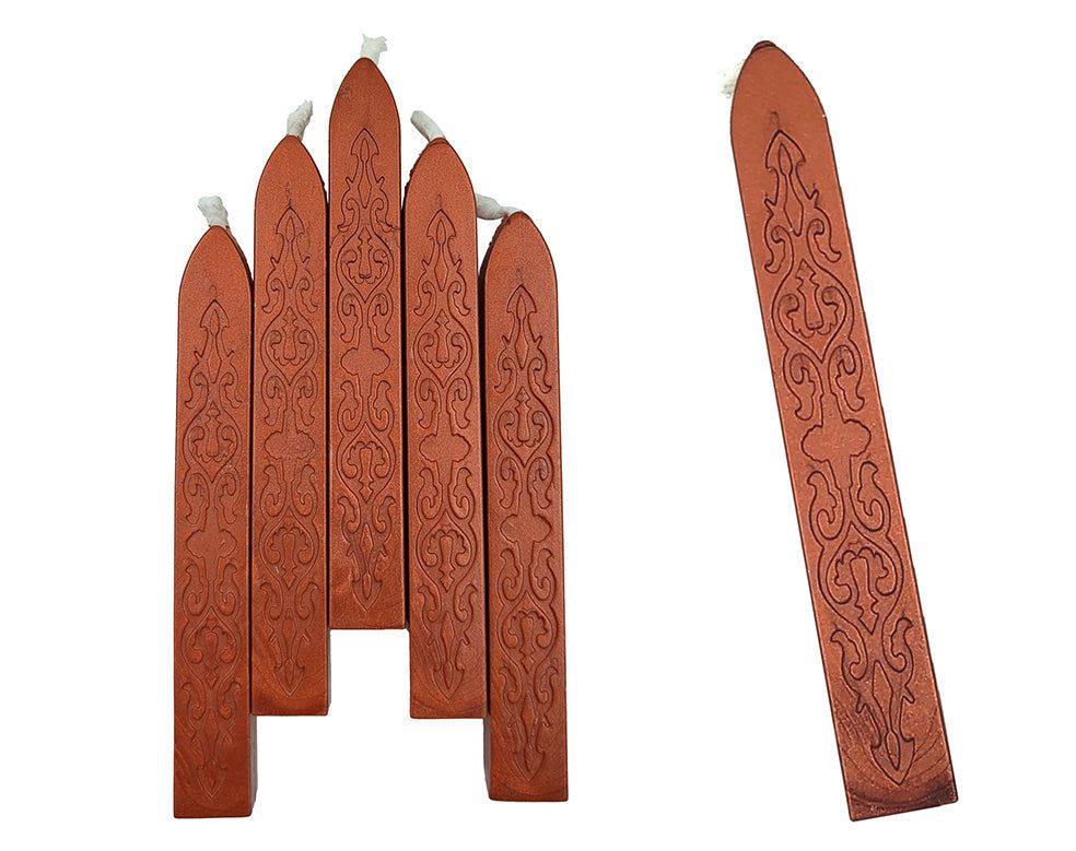 1 Pc Metallic Brown Wax Stick