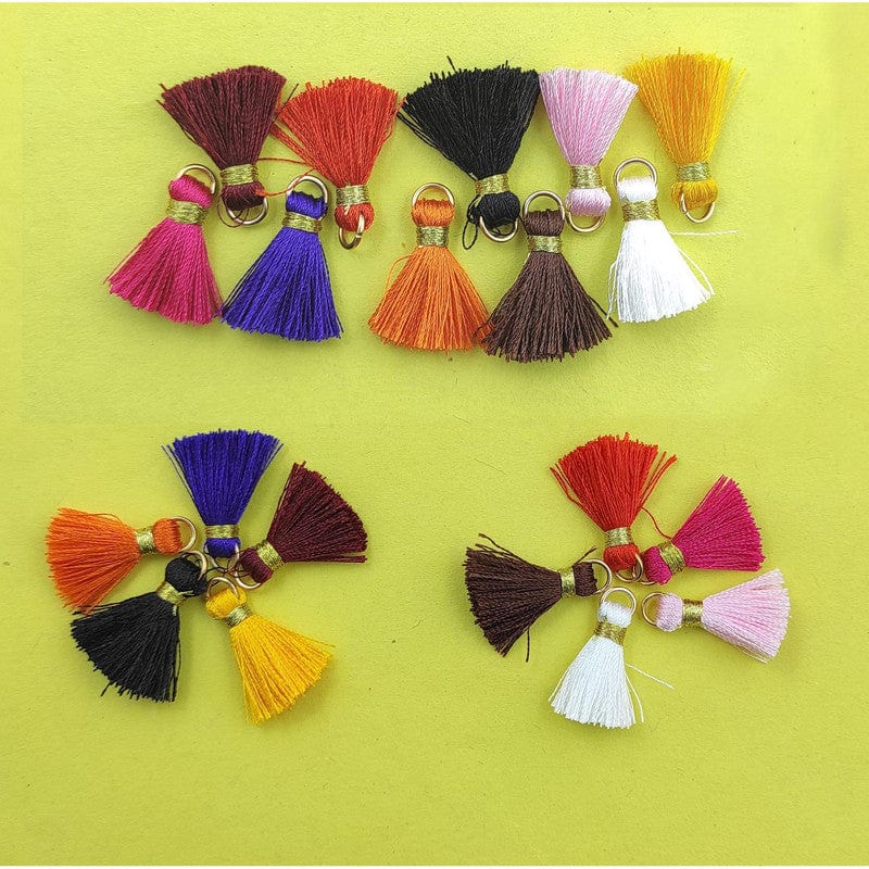 Small Multi Color Tassel