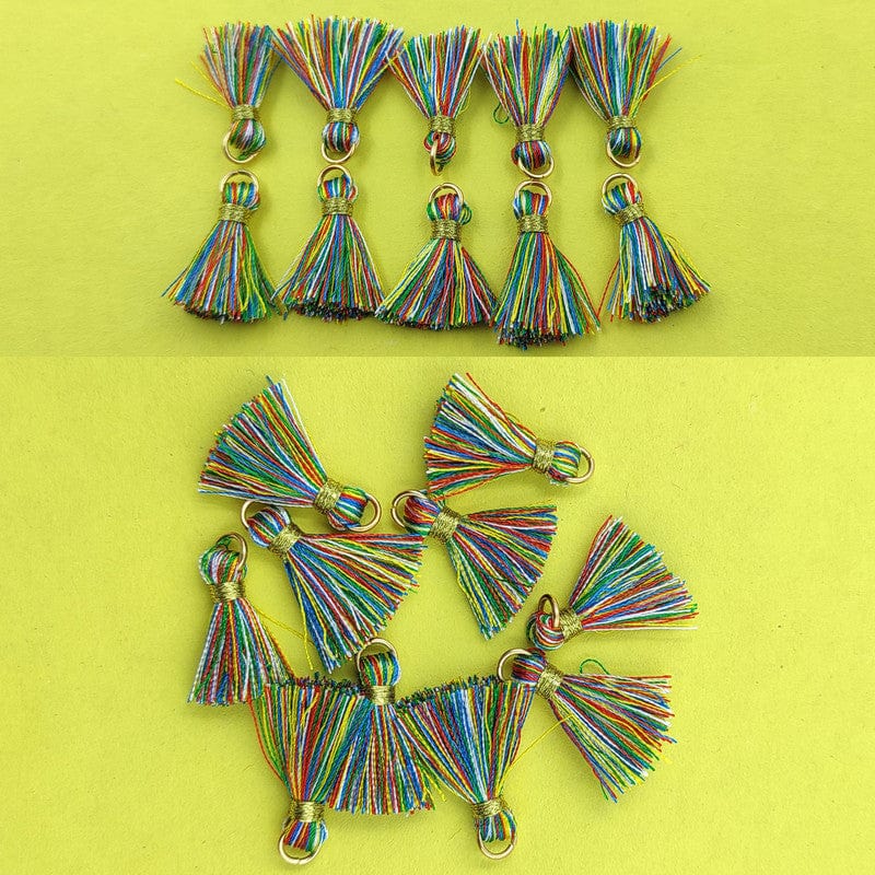 Small Mix Color Tassel