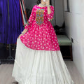 Navratri Pink Megha Lehenga Set