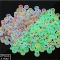 Idly Abcd Radium Alphabet Beads (Mulky Wt+Col)