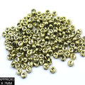 Idly Abcd Alphabet Beads (Gold+Blk)