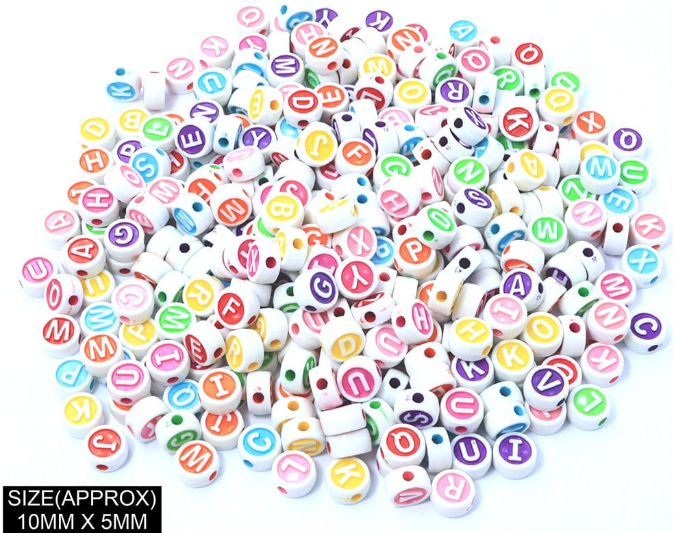 Wt Idly Abcd Alphabet Beads (Col+Wt)