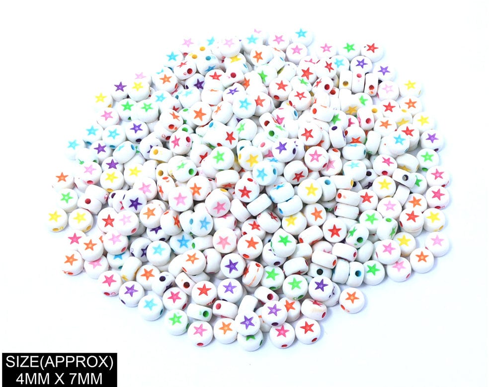 Idly With Star Beads (Wt+Col)