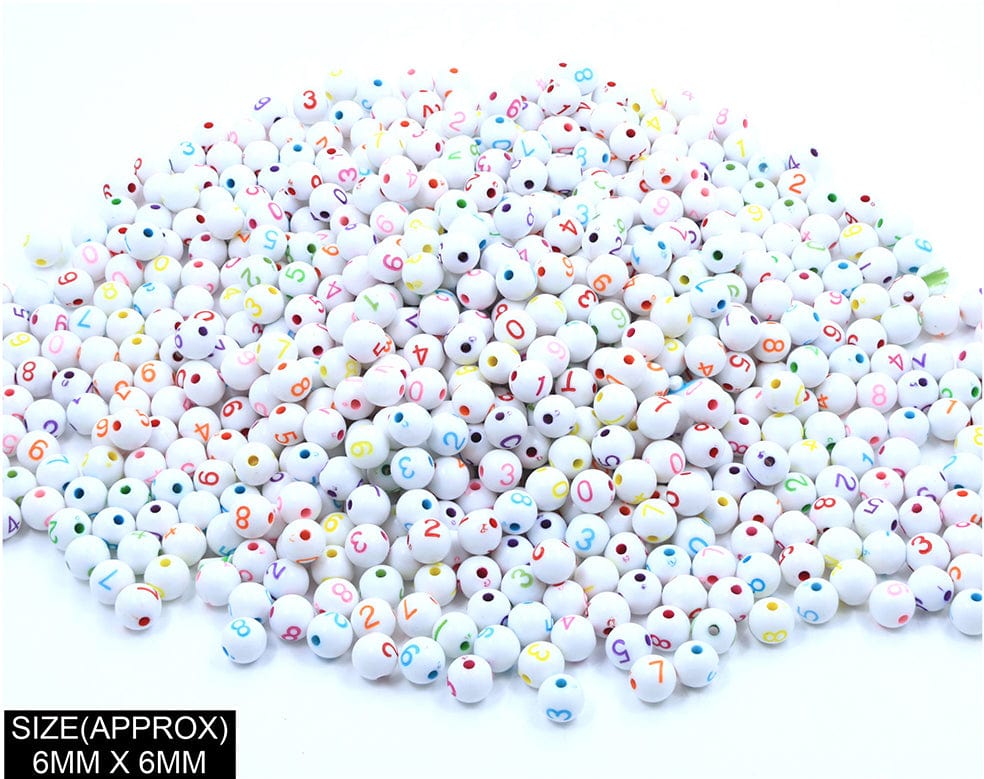Round 1234 Beads (Wt+Col)
