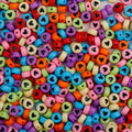 Idly Black Heart Design Beads (Col+Blk)