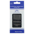 Top Slotted  6/12 Assorted Self Threading Needles (3 Different Sizes)