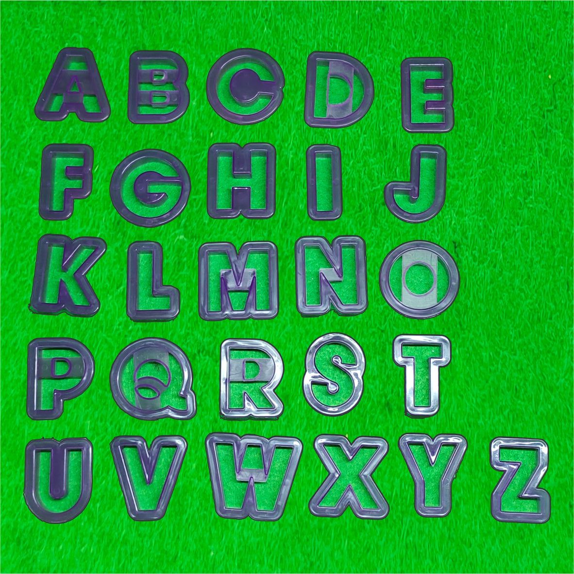 26 Pcs Abcd Cutter