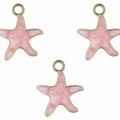 Starfish Enamel Pendant Charms