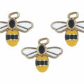 Bumble Bee Enamel Pendant Charms