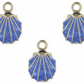 Seashell Enamel Pendant Charms