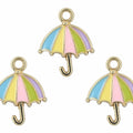 Umbrella Enamel Pendant Charms
