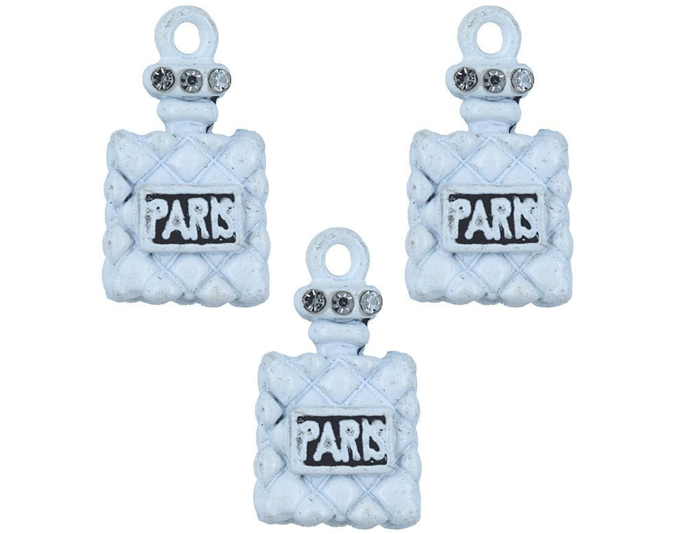 White Paris Perfume Bottle