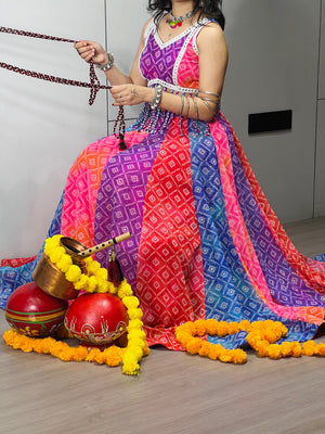 Navratri Tara Lehenga Set