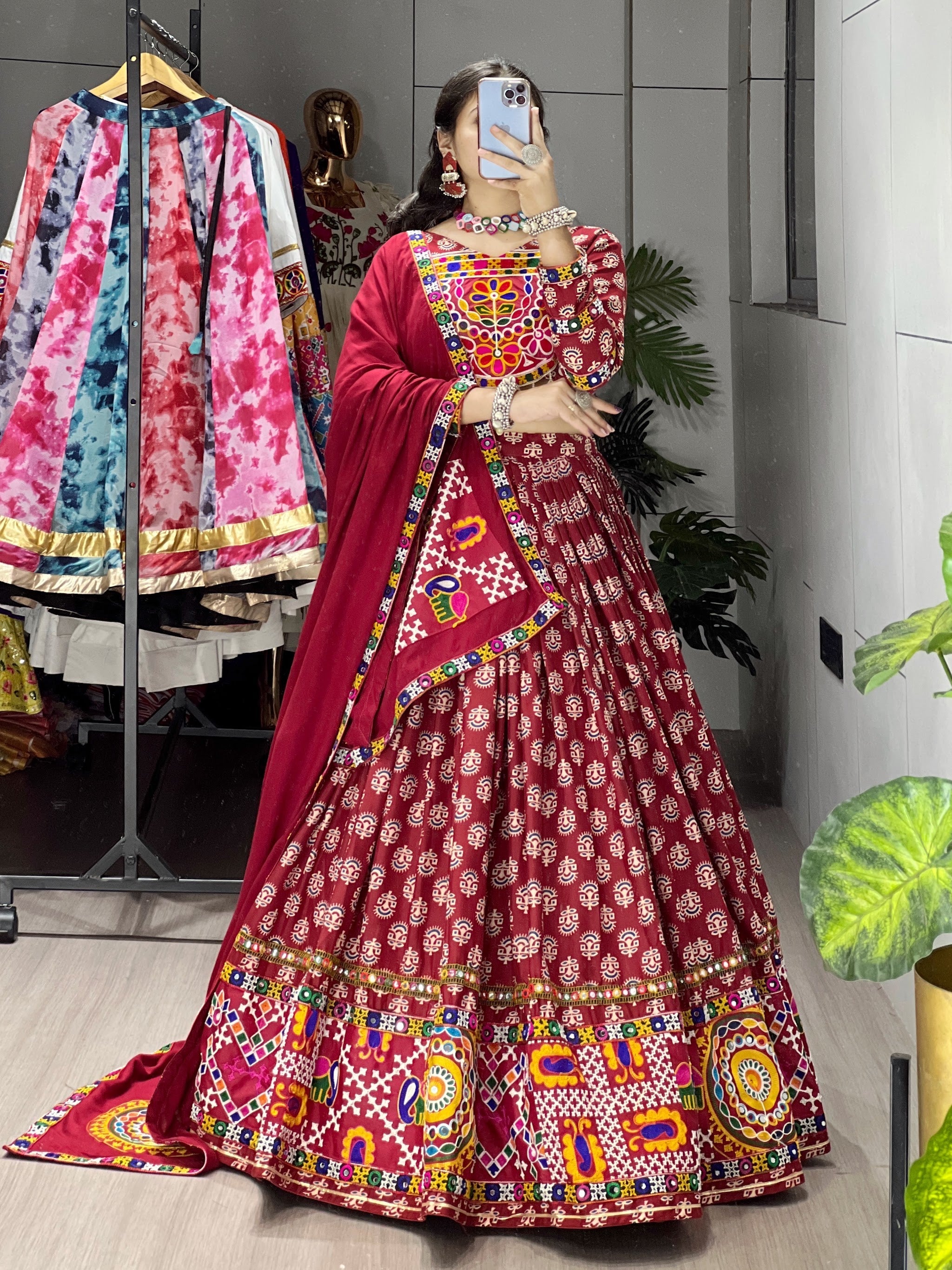 Hanch Navratri Ambaa Lehenga Set
