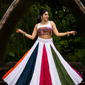 Navratri Multicolor Rangili Lehenga Set