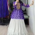 Navratri Purple Megha Lehenga Set