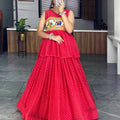 Red Navratri Lehenga Set