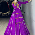 Navratri Purple Toraniyu Lehenga Set