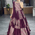 Navratri Wine Sajni Lehenga Set